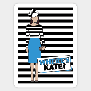 Where in the world is Kate Middleton? Kate Middleton AI. Kate Middleton Video. Fake Video Kate Middleton. Kate Conspiracy Sticker